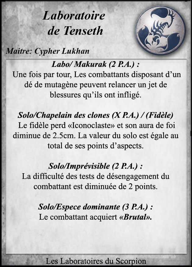 Laboratoire de Tenseth